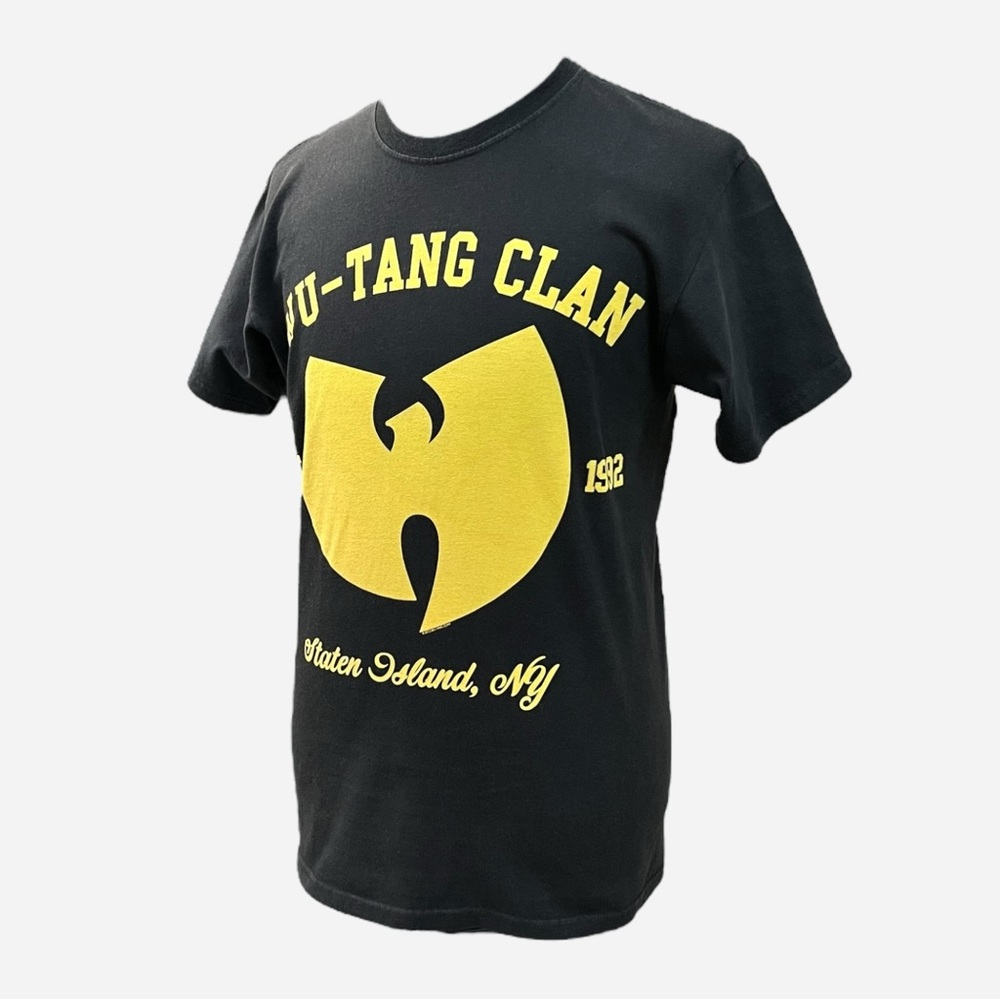 Wu-Tang Clan Licensed Black Yellow Short Sleeve, Crew Neck Men’s T-Shirt Sz M